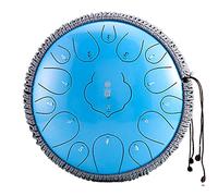 15 Note Tongue Drum steel 13 inch D key Handpan Drum for Adults Tank Drum for Meditation, Yoga and Zen with Travel Bag Mallets