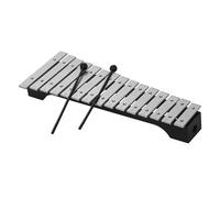 15-Note Xylophone Wooden Base Aluminum Bars With Mallets Percussion Musical Instrument Gift With Carrying Bag