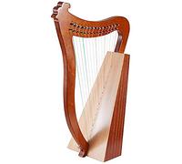 15 Nylon Strings Mahogany Wooden Harp, Best Gift For Music Lovers Beginners Kids Adults, Carved Note, With Tuning Wrench, Carry Bag And Music Score (Color : 15 strings)