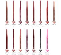 15 NYX Retractable Waterproof Lip Liner - MPL "15 Full Set" Joy's cosmetics
