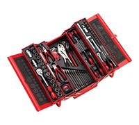 15% Off Weekend Clarke PRO394 Professional 90 Piece Tool Kit with Cantilever Toolbox