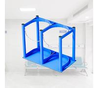 15" Oxygen Cylinder Rack - Durable Medical Oxygen Tank Holder, Compact Stand for Home/Clinic, Easy Access Carrier for Small Gas Canisters, Stable Support & Protection