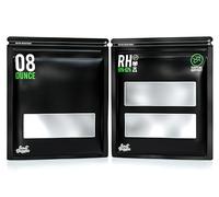 15 Pack - 1/2 Pound Terpene Curing Bags 58%-62% Humidity Control - Lock & Seal Storage Heat Sealable 14x12x5 Inch (8oz, 1/2 lb)