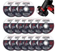 15 Pack 76mm Cutting Discs for Angle Grinder, 76 x 1.2 x 10 mm Metal Cut Off Wheels, Precise and Aggressive Angle Grinder Discs for Metal, Aluminum & Stainless Steel