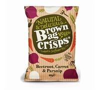 15 Pack | Brown Bag Crisps Veggie Crisps 40g