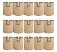 15 Pack DXVA19-4104 Bags Compatible With DEWALT 5-8 Gallon Wet/Dry Vacuums