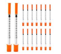 15 Pack Individually Packed Precision Multi-Use Measuring Tools, Hygienic Disposable Plastic Measurement Pipettes for Cooking, Baking, Crafts & Scientific Experiments (30Gx8mm*15)