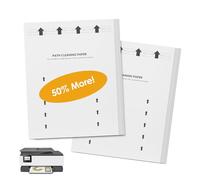 15-Pack Letter Size Printer Cleaning Sheets for Laser and Inkjet Copier Fax Roller Cleaning