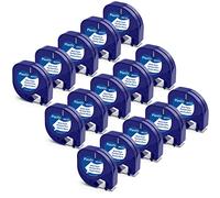 15 Pack MarkField Compatible for Dymo LetraTag Plastic Labels Tape