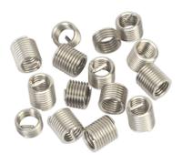 15 PACK Thread Inserts - M6 x 1mm - Suitable for ys10451 Thread Repair Kit