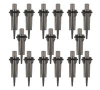 15 Packs 5/8 inch Stone Splitter, Wedge and Feather Shims, Concrete Rock Stone Splitter Hand Tools, by GENHAKON