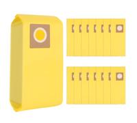 15 Packs AH10243 Disposable Vacuum Bag Replacement for Hoover Commercial CU2 Vacuum Cleaner CH54013 CH54015 CH54113 CH54115 Replace Part AH10243, Yellow
