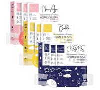 15 PACKS Self Heating Eye Mask, Disposable Steam Eye Mask for Dry Eyes, Moisturising Hot Eye Patch with 3 Soothing Scents, Eyestrain Relief & Improve Sleep (Lavender, Chamomile, Cherry Blossom)