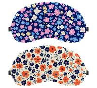 15 Packs Sleep Eye Mask for Side Sleeper, Sleeping Mask, Little Flower Pattern Light Blocking Eye Mask, Soft Eye Shade Cover for Travel. Nap, Plane.Travel