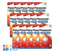 15 PANASONIC CR2032 LITHIUM BATTERY 3V CELL COIN BUTTON 1BL BLISTER EXP 2034 NEW