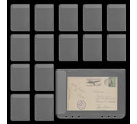 15 Pcs A5 Binder Pockets,6-Hole No Zipper Folders for 6-Ring Binder,Waterproof Planner Inserts Document Sleeves,PVC Page Protectors for A5 Notebook Inserts,Planners,Loose Leaf Storage(One Pocket)