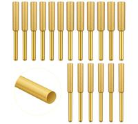 15 PCS Chainsaw Sharpener Stone, Diamond Bit Chain Saw Sharpener Tool File Sharpening Chainsaw Sharpeners Bits for Chain Saw Stone Jewelry Wood (Gold,4 Mm, 4.8 Mm, 5.5 Mm)