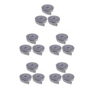 15 Pcs Felt Fabric Craft Ribbon Roll for Sewing and Gift Boxes | Soft Grey Material, Easy to Trim and Sew, Suitable, Teachers, Textiles, Costumes and Home Projects
