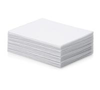 15 Pcs Felt Fabric White Felt Sheet, Fuzzy Felt 1mm Thin Felt Fabric Sewing Patchwork Felts for Crafts Halloween Christmas DIY Sewing Projects(White, 8inch × 12inch)