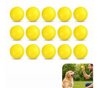 15 PCS Foam Tennis Balls, 6 cm Sponge Balls for Indoor & Outdoor Activities