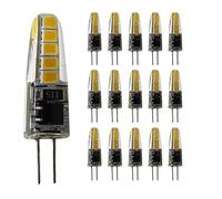 15 Pcs G4 220V LED Light Bulb 1.5W Warm White 3000K LED G4 Capsule 15W Halogen Lamp Replacement Chandelier