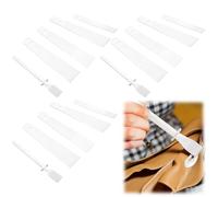 15 PCS Glue Spreader Set, with 5 Pattern Styles, Glue Spreading Sticks for Precise Adhesive Application on Curved Surfaces and Multi-Material Projects, Flexible Glue Applicators for Woodworking and C