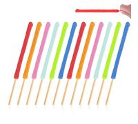 15 PCS Microfiber Detail Duster Sticks, Mini Duster Crevice Cleaning Tool Car Air Vent Cleaner for Home Air Vent Window The Smallest Spaces