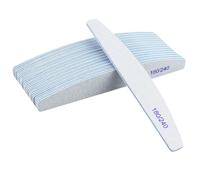 15 Pcs Nail Files - Professional 180/240 Grit Double Sided Emery Boards, Coarse Washable, Ideal for Acrylic or Natural Nails