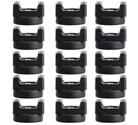 15 Pcs No Drill Cable Fastener Set Reusable Cable Zip Ties Base Multi Function Cable Management Clips Wire Organizer Electrical Installation Accessories