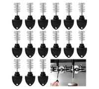 15 Pcs Nylon Beer Line Cleaner Brushes Perfect Draft Accessories Nylon Beer Tap Brush Plugs Draft Beer Tap Cleaner Plugs Beer Tap Plug for Most Standard Kegerator Home Party Restaurant Bar(Black)