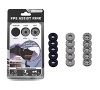 15 Pcs of Precision Aim Assist Rings - Universally Compatible with Playstation 4 (PS4) and Playstation 5 (PS5), Xbox Series & Switch Pro Scuf Controllers - Enhance Your Gaming Accuracy