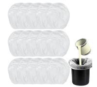 15 PCS Paint Strainer Bag, Paint Strainers Paint Filters Strainers Fine Mesh Elastic Opening Straining Bag for Spraying Ink and Paint Gardening Hydroponics