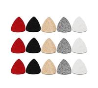 15 Pcs Plectrums for Acoustic Guitar,Picks Thin Ukulele Felt Set Pick Finger Cute Dried Resin Wool,Personalised Thumb Accessories Gifts,for Electric Plectrum Bass Jazz Holder Tuner Gear Musician Men