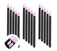 15 Pcs Pumice Stone Nail File Cuticle Stone Pusher Black Plastic Handle Nail Sanding Sticks Nails Art Pen Cuticle Remover Trimmer for Fingernails Toenails Women Manicurist 4.53 × 0.31 Inches