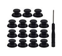 15 Pcs/Set Black Replacement Analogue Thumbsticks with Tool for PS4 Controller Joystick for Sony Playstation 4