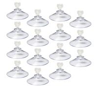 15 PCS Suction Cups, 41MM Window Suckers for Glass, Glass Suction Pads with M4 10mm Screws & Nuts, Window Suction Cups, for Daily Hanging Glass Mirror Window Car Wall and Other Smooth Flat