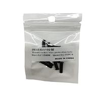 15 Pcs Tennis Racket Grommets Racquet Eyelets String Protection Tubes 3.2x15 mm Black