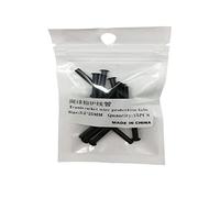 15 Pcs Tennis Racket Grommets Racquet Eyelets String Protection Tubes 3.2x2.5 mm Black