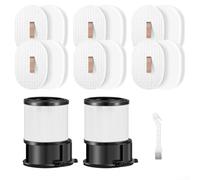 15 Pcs Vacuum Replacement Filters, For Shark Cordless PowerDetect Cleaners - IP Series, HEPA Filter Kit - Washable and Reusable Filters