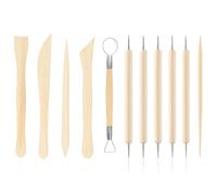 15-Piece Clay Modelling Tools Set, Professional Sculpting Tools for Air Dry Clay, Polymer Clay & Pottery, Multipurpose Clay Tools Kit for Artists & Hobbyists, 12x15x1cm
