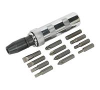 15-Piece Handheld Impact Driver Set For Easy Screw Removal