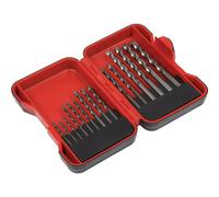 15 Piece Masonry Drill Bit Set - Tungsten Steel Drills - Assorted Sizes