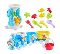 15 Piece Sand Toys Beach Mold Set Kids Building Play Kit Fun Set