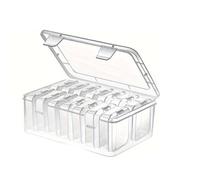 15 piece storage box collection with 1 large case and 14 small case for storing jewelry beads and small items
