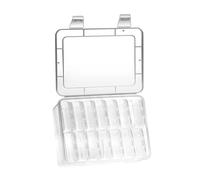 15 Piece Storage Box Set with 1 large box and 14 small boxes to keep jewelry beads and put away items you use portable