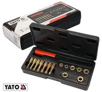 15-Piece Thread Cutter Repair Set Thread File Taps Recutters