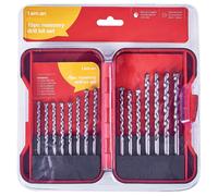 Sealey Brad Point Wood Drill Bit Set AK3715W – 15 Piece Silver