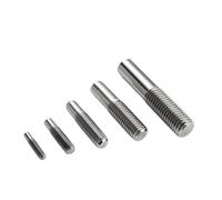 (15 Pieces) 304 Stainless Steel Single -Headed Half Thread Screw, Suitable for Mechanical M5X30mm (Teeth Length 16).