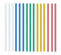 15 Pieces A4 Slide Binders, Paper Binder Spine Bars, Durable Document Binder for Report Covers for Office, School, and Study Use (1cm)