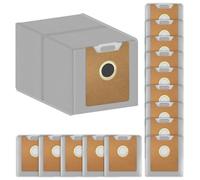 (15 Pieces) G40+ Replacement Dust Bags Compatible With Eufy G35+, G40+, G40 Hybrid+ Robot Vacuum Self-Empty Station, Activated Carbon Filter Bags, Disposable Vacuum Bag Accessories Parts,